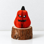CouldNook Halloween Honeycomb Decoration - Folded Paper Pumpkins And Ghosts
