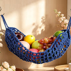 CouldNook Flat Woven Utility Storage Net - Pastoral Hanging Organizer