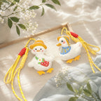 CouldNook Duck Figure Hanging Charm - Loop Clasp Attachment