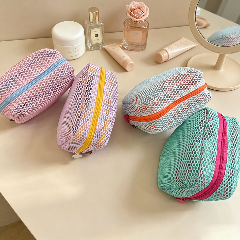 CouldNook Mesh Cosmetic Bag - Vanity Storage Accent
