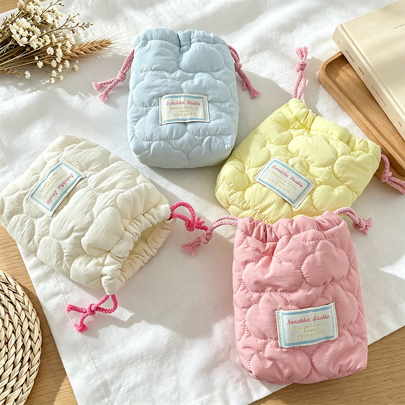 CouldNook Quilted Camera Pouch Organizer Bag - Calm Shelf Addition