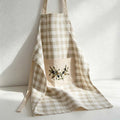 CouldNook Embroidered Sleeveless Apron - Three Green and Khaki Designs