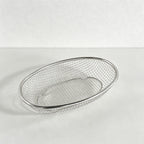 CloudNook Wire Mesh Basket‑Stainless Steel Storage