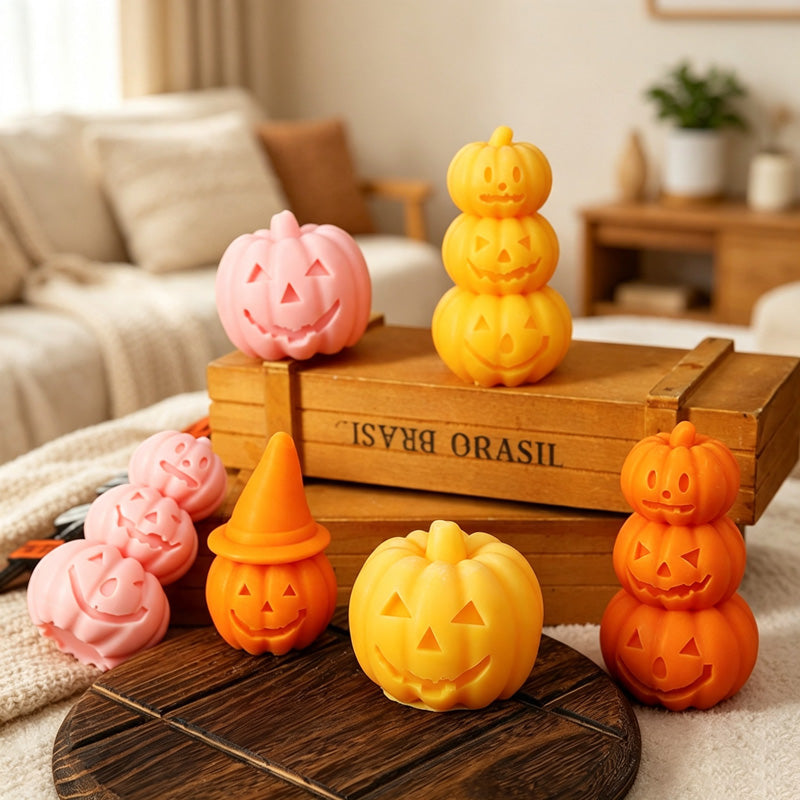 CouldNook Jack‑O‑Lantern Scented Candle‑Halloween Novelty Home Decor