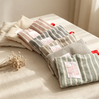 CouldNook Striped Drink Coaster - Warm Table Accent