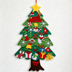 CouldNook Felt Christmas Tree Activity Set - Detachable Hanging Ornaments