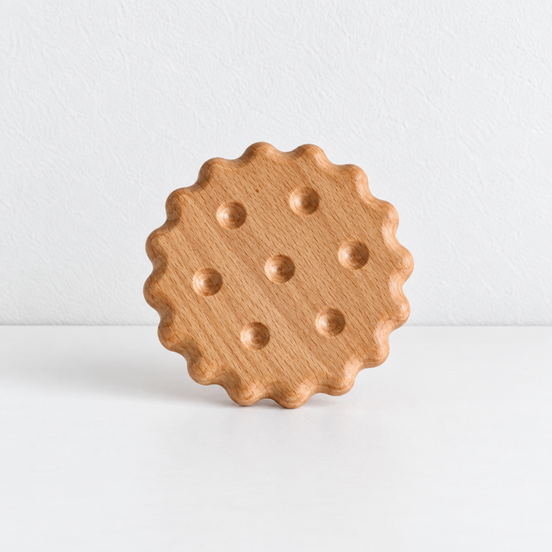 CouldNook Wooden Biscuit Coasters - Mixed Shapes and Woods