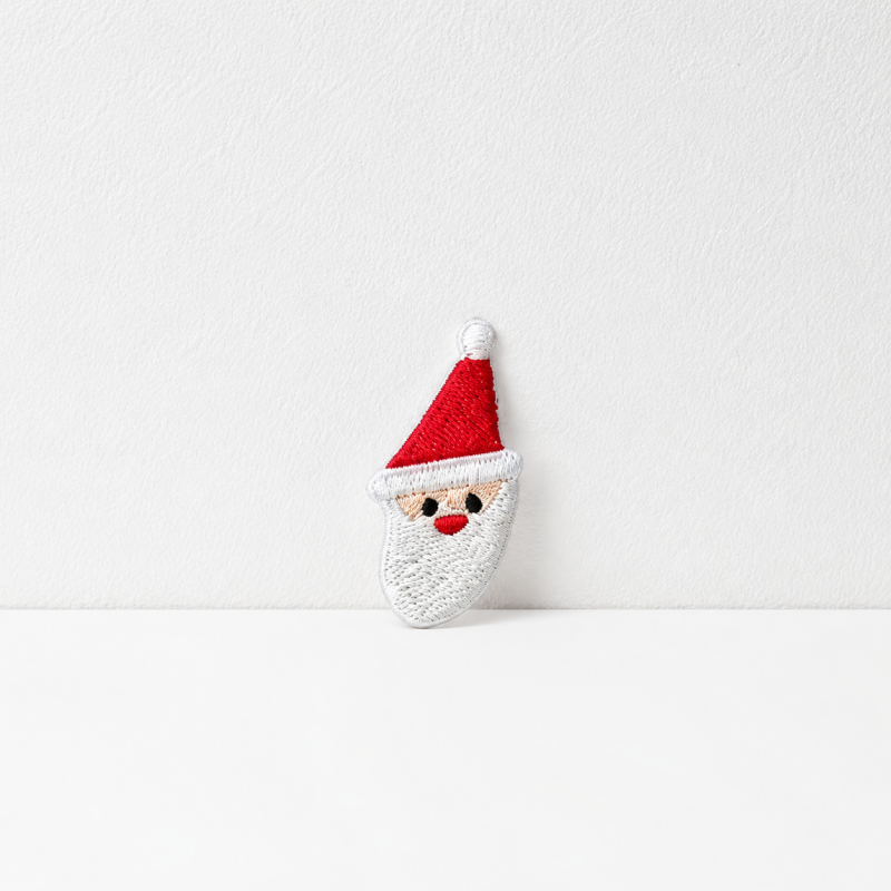 CouldNook Christmas Embroidered Patch - Snowman Tree and Holiday Motifs