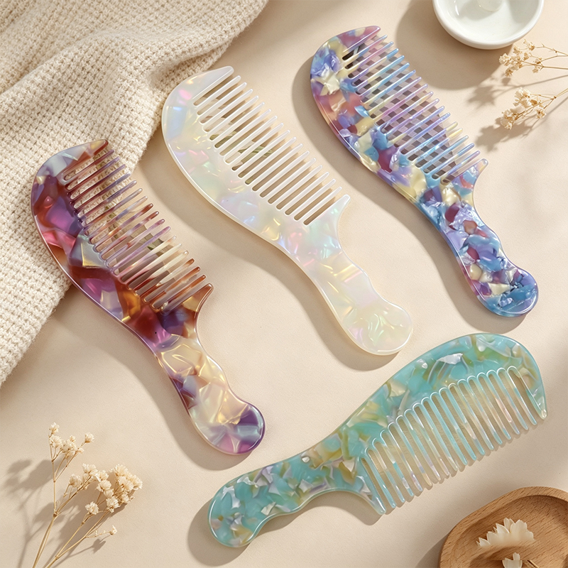 CouldNook  Acetate Hair Comb - Visible Tooth Profile