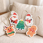 CouldNook Christmas Dishwashing Sponge - Character Shapes And Hanging Loop