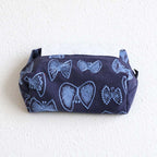 CouldNook Butterfly Tissue Box Cover - Embroidered Wings And Folded Sides