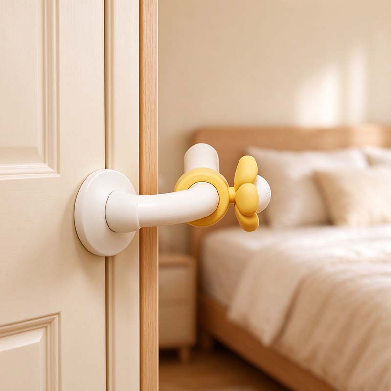 CouldNook Flower Door Handle Bumper - Flexible Ring