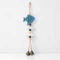 CouldNook Sea Animal Wind Chime - Hanging Shapes and Bell Strands