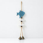 CouldNook Sea Animal Wind Chime - Hanging Shapes and Bell Strands