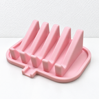 CouldNook Silicone Soap Tray - Five Sloping Ridges and Front Drainage Channel