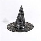 CloudNook Printed Witch Hat‑Halloween Cosplay Party Hat