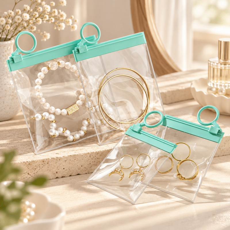 CouldNook Clear Jewelry Storage Bag Set - Ring Pull