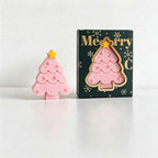 CouldNook Christmas Tree Scented Candle - Scalloped Branches And Star Topper