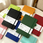 CouldNook Elastic Band Notebook - Dot Grid and Lined Page Selections