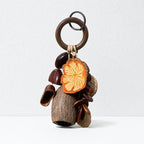 CouldNook Flower Seed Shell Bag Charm - Loop Clasp Attachment