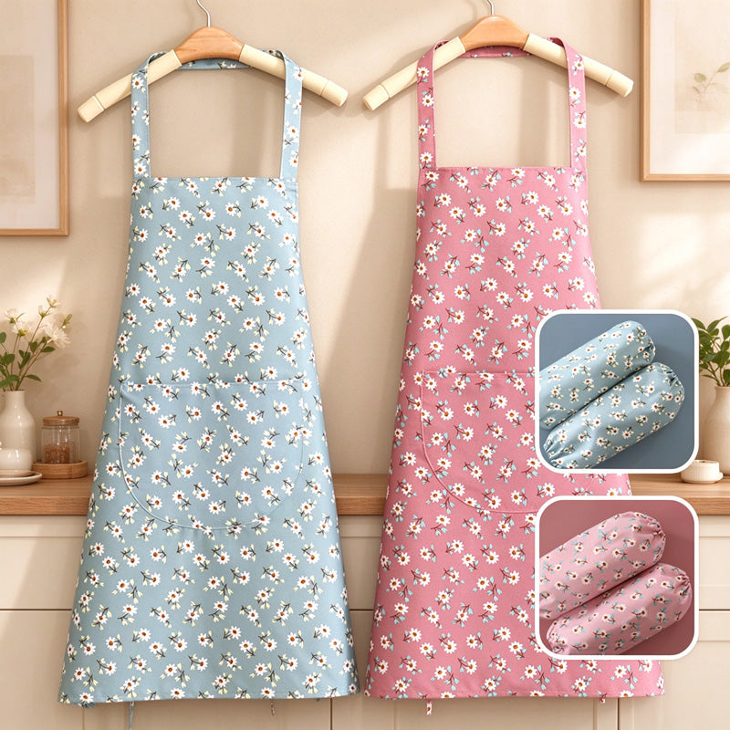 CouldNook Ditsy Floral Apron - Matching Sleeve Cover Options