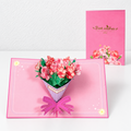 CouldNook Botanical Pop-Up Card - Layered Flowers and Decorative Nature Scenes