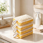 CouldNook Loofah Dish Sponge - Dual Layer Scrubber