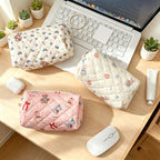 CouldNook Quilted Pencil Case - Vanity Storage Accent