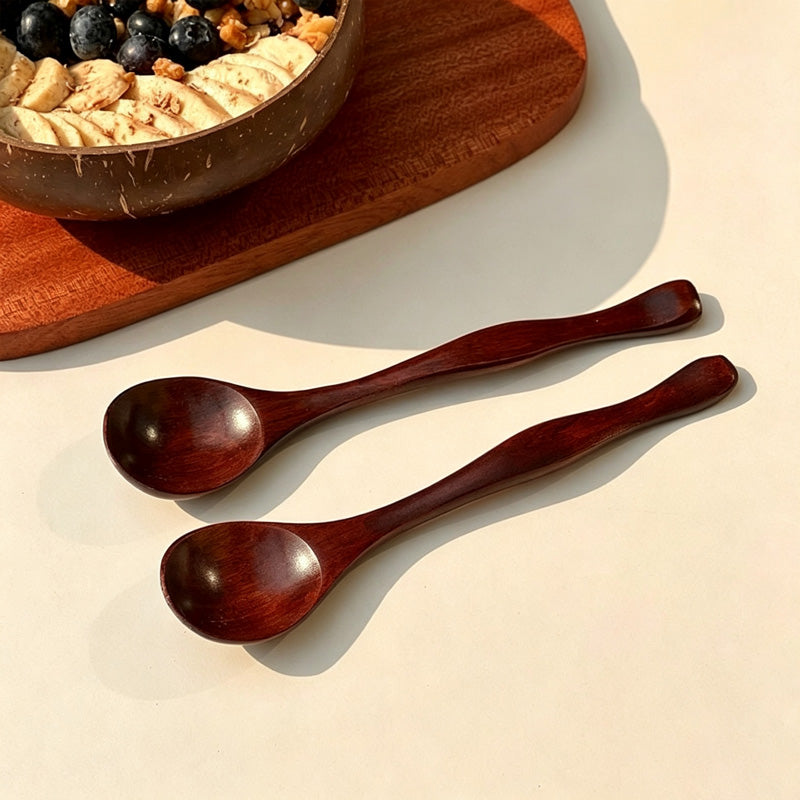 CloudNook Faux Wood Spoon‑Kitchen Wear Accent