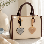CouldNook Rhinestone Heart Keychain - Crystal Bag Charm