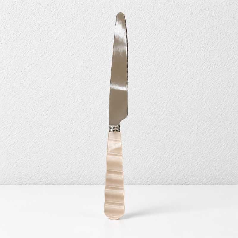 CouldNook Acrylic Handle Flatware - Pearlescent Dining and Serving Collection