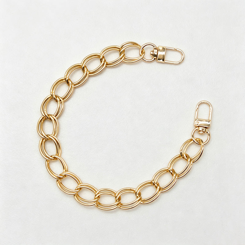 CouldNook Scarf Woven Phone Chain - Metal Wrist Lanyard