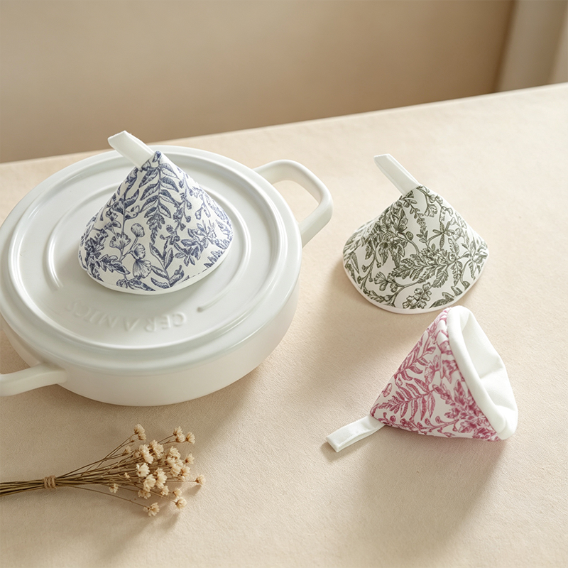 CouldNook Leaf Shape Pot Lid Handle Cover - Kitchen Lid Accent