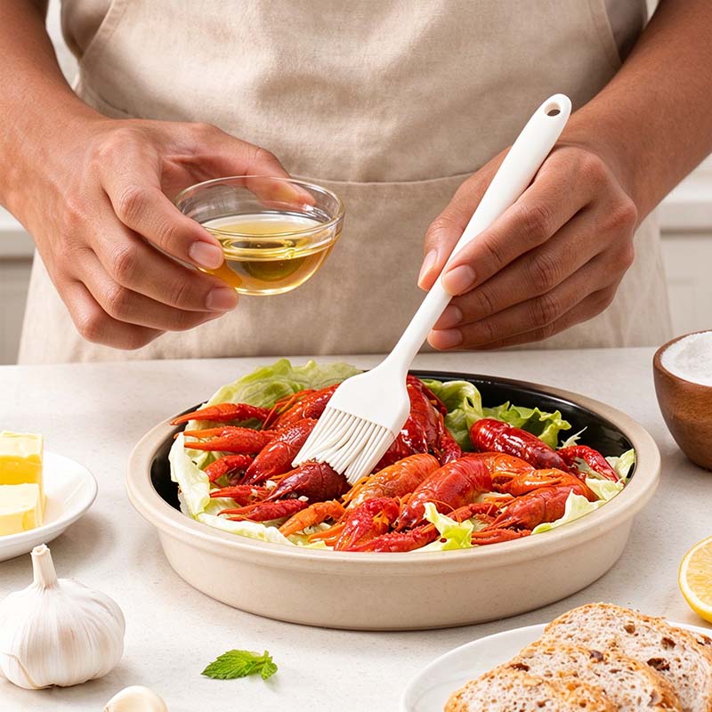 CouldNook Silicone Baking Tool Set - Six Coordinated Mixing Utensils