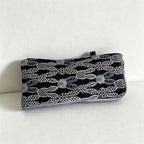 CouldNook Embroidered Eyeglass Pouch - Navy and Brown Options