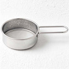 CouldNook Stainless Steel Flour Sifter - Fine Mesh and Loop Handle