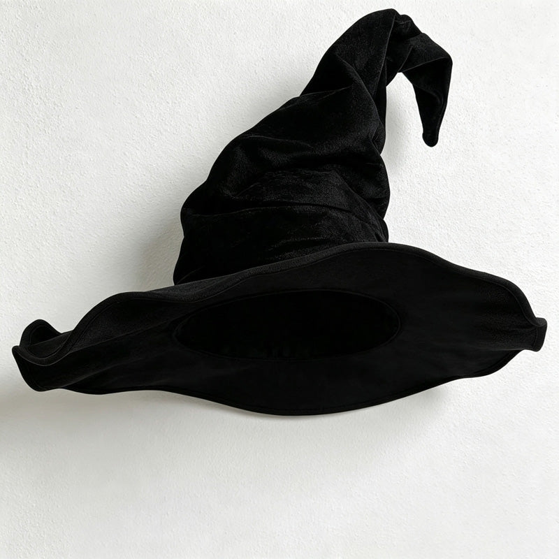 CloudNook Twisted Witch Hat‑Halloween Cosplay Costume Accessory