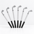 CouldNook Golf Club Ballpoint Pen - Silver Look and Black Cap