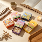 CouldNook Decorative Matchbox Wooden Matches Home Candle Accent
