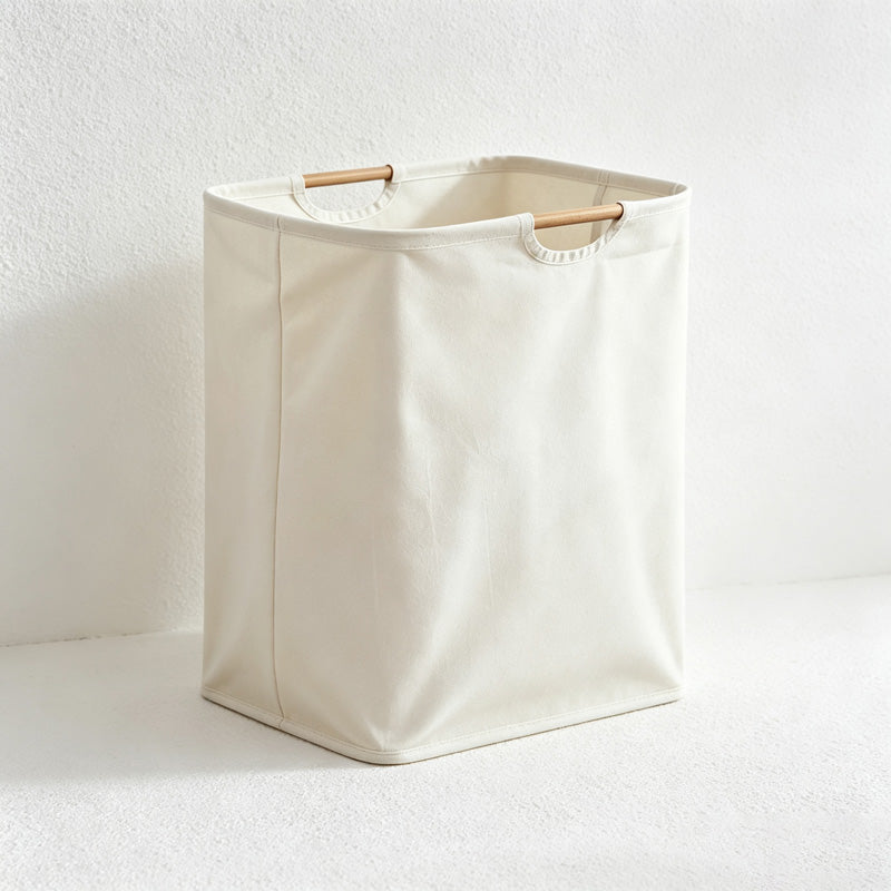 CouldNook Foldable Laundry Hamper - Wooden Handle Size Options