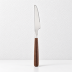 CouldNook Walnut Wood Handle Flatware - Matte and Polished Collection