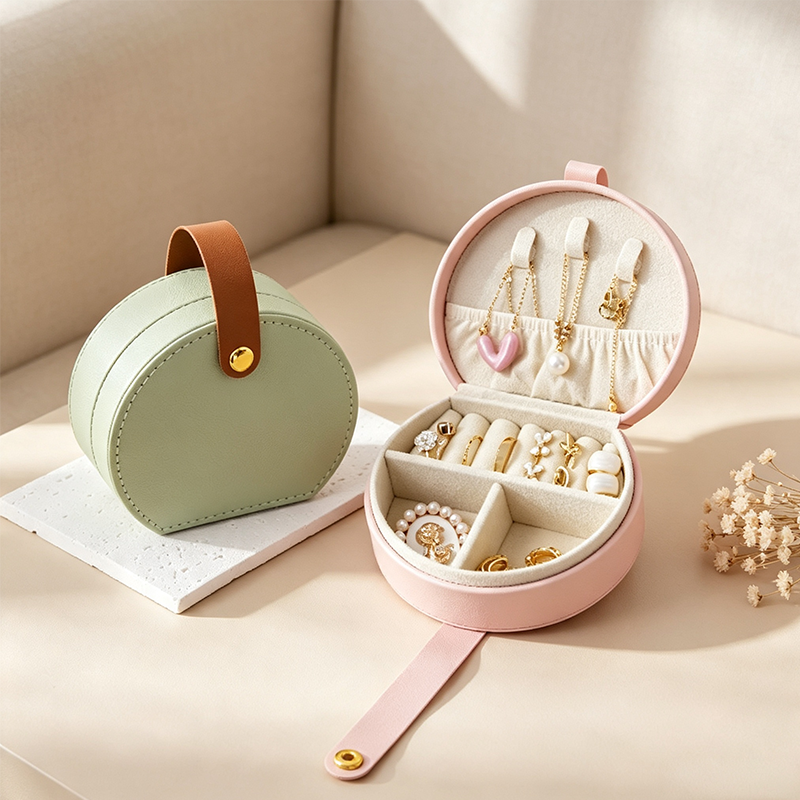 CouldNook Creative Divided Travel Jewelry Case - Calm Shelf Addition