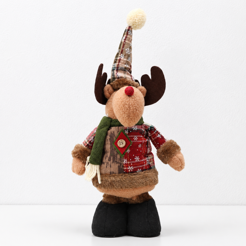 CouldNook Extendable Christmas Figure - Long Legs and Winter Outfits