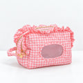 CouldNook Ruffled Tissue Storage Bag - Double Zipper Sections