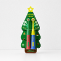 CouldNook Christmas Tree Toothbrush Set - Two Colorful Brushes
