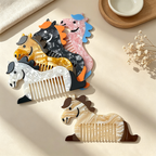CouldNook Horse Shape Hair Comb - Visible Tooth Profile