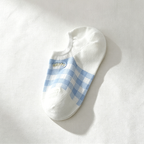 CouldNook Cartoon Duck Pattern Ankle Socks - Light Vanity Accent
