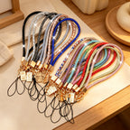 CouldNook Rhinestones Set Wrist Phone Strap with Closely Set Reflective Stones