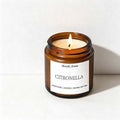 CouldNook Amber Jar Scented Candle - Metal Lid Design