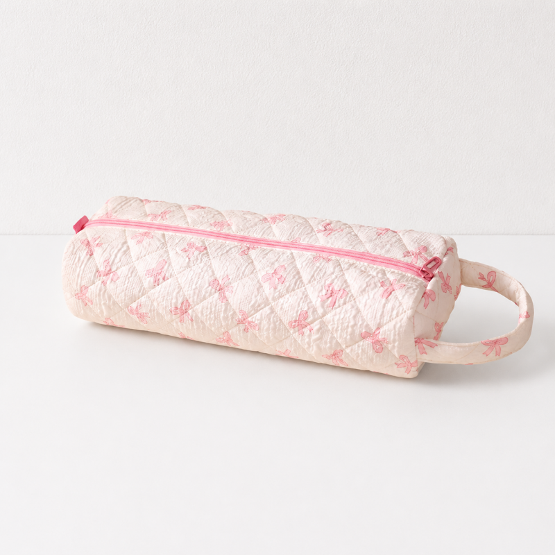 CouldNook Quilted Hair Tool Storage Bag - Zippered Long Profile